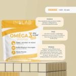 avis sur les oméga 3 ultra concentrés de Inolab 4,6/5 étoiles
