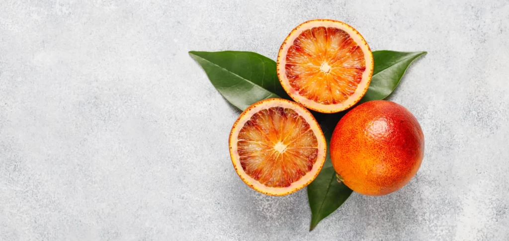 Melange d agrumes dont orange sanguine source naturelle du morosil aux proprietes antioxydantes