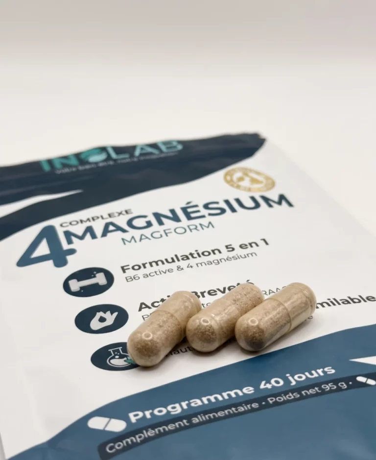 Pourquoi choisir MAGFORM : 4 sources de magnésium, bisglycinate, malate, taurate et laitue de mer bio